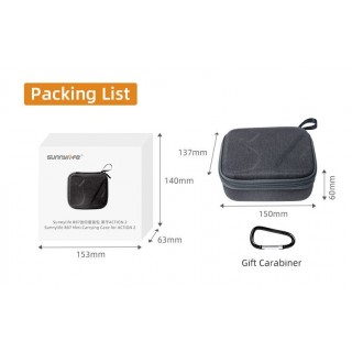 Dji Action 2 Case - Dji Action 2 Storage Bag - Dji Osmo Action 2 Tas